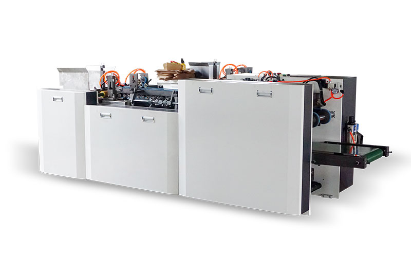 HBJ-D300全自動西點(diǎn)紙盒成型機(jī)（上膠、折邊、成型一體機(jī)）